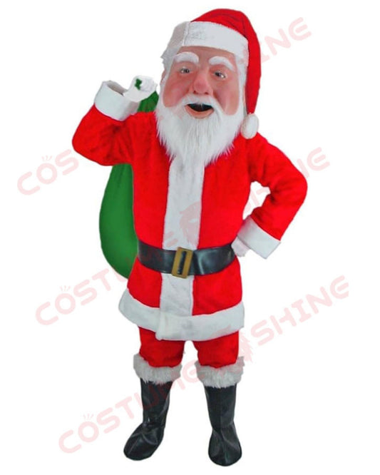 Father Christmas Santa Claus Mascot Costume