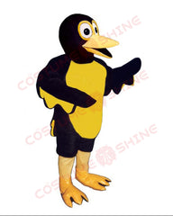 Yellow & Black Cuckoo Bird Mascot Costume for Adults & Teenages - Cheerleading Animal Fursuit