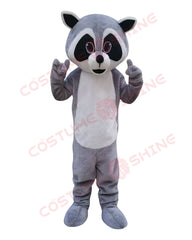 COSTUME SHINE Adorable Grey Raccoon  Cosplay Costumes for Adults Men & Women Animal Mascot