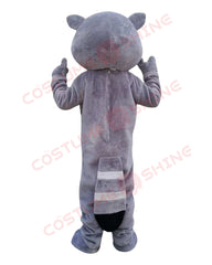 COSTUME SHINE Adorable Grey Raccoon  Cosplay Costumes for Adults Men & Women Animal Mascot